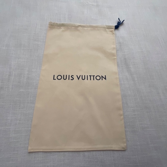 •Louis Vuitton Large Cotton Drawstring Dust Bag NEW Made In India - Picture 2 of 10